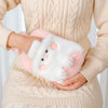 Animal Plush Hot Water Bag with Hand Warmer Pocket