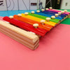 Wooden Rainbow Xylophone Musical Educational Toy
