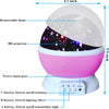 Rotating Star Projector Night Lamp - 360-Degree Galaxy & Moon Lamp
