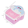 Ice Cream Shape Lunch Box with Spoon & Fork