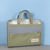 Multi-Pocket A4 Document Organizer – Zipper, Handle & Front Pocket