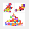 STEM Magnetic Building Blocks Set - Colorful 3D DIY Construction Tiles for Kids