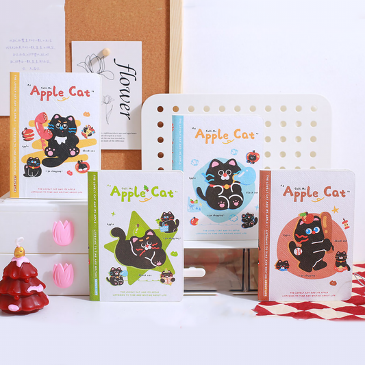 Call Me Apple Cat Pocket Notebook