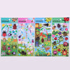 Birds, Bugs & Butterflies Nature Fluffy Stickers