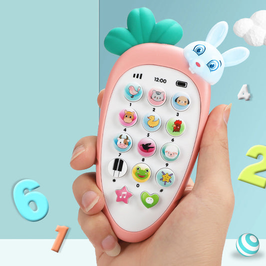Intelligent Rabbit Carrot Phone (Baby Musical Mobile Toy)