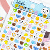 Cute Tiny Animal Emoji Fun Stickers!