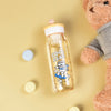 3D Bear Clear Water Bottle | 600ml Kids Fruit Infuser Sipper