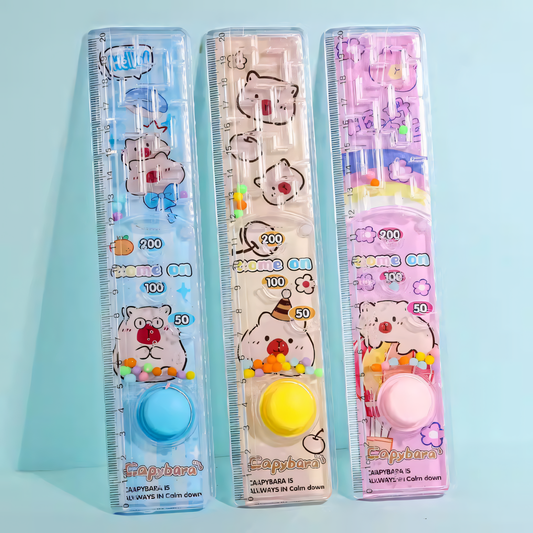 Capybara Push Bubble Maze Scale | Ruler