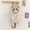 Realistic Ragdoll Cat Plush Backpack