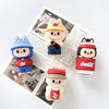 Coca-Cola Themed Cartoon Keychains