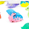 Cute 3D Dinosaur Theme Pencil Topper Eraser Set