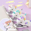 Kawaii Sleeping Unicorn Mini Stapler