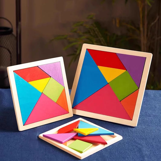 Wooden Tangram Puzzles