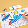Children's Coloring Graffiti Scroll