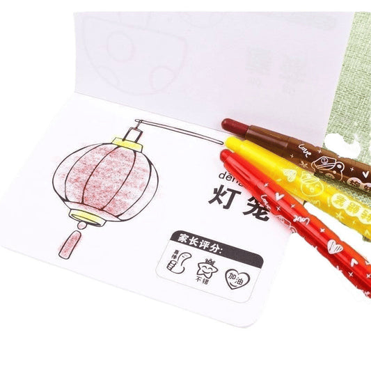 24-Piece Kids' Crayon Set - Vibrant Coloring Kit