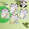 Cute Panda Puddle Sticky Notes