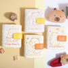 Capybara Plush Mini Binder Notebook