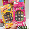 Kids' Press-On Decorative Nails Tips Pack of 12
