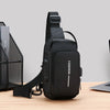 Anti-Theft Sling/Chest Bag | USB Charging Multi-Functional Crossbody Bag