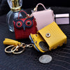 Stylish Owl Coin Pouch Keychain