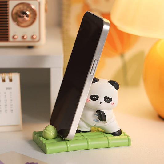 Kung Fu Kuties Panda Phone Holder | Cute Desk Accessory