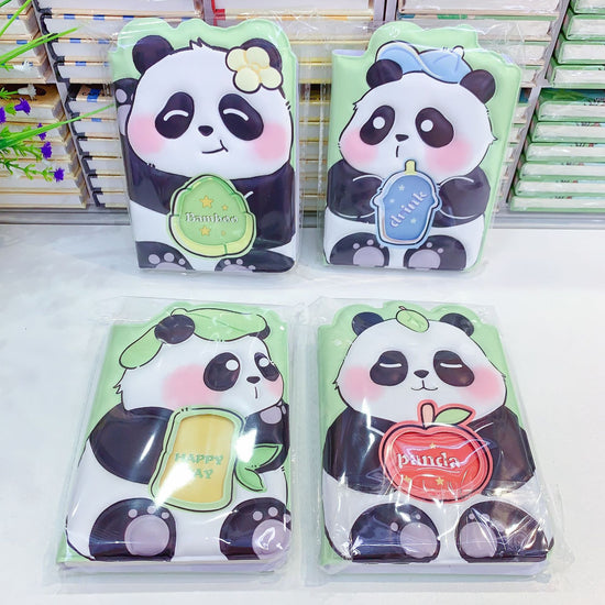 Kawaii Panda Notebook | 3D Soft Cover Stationery Gift