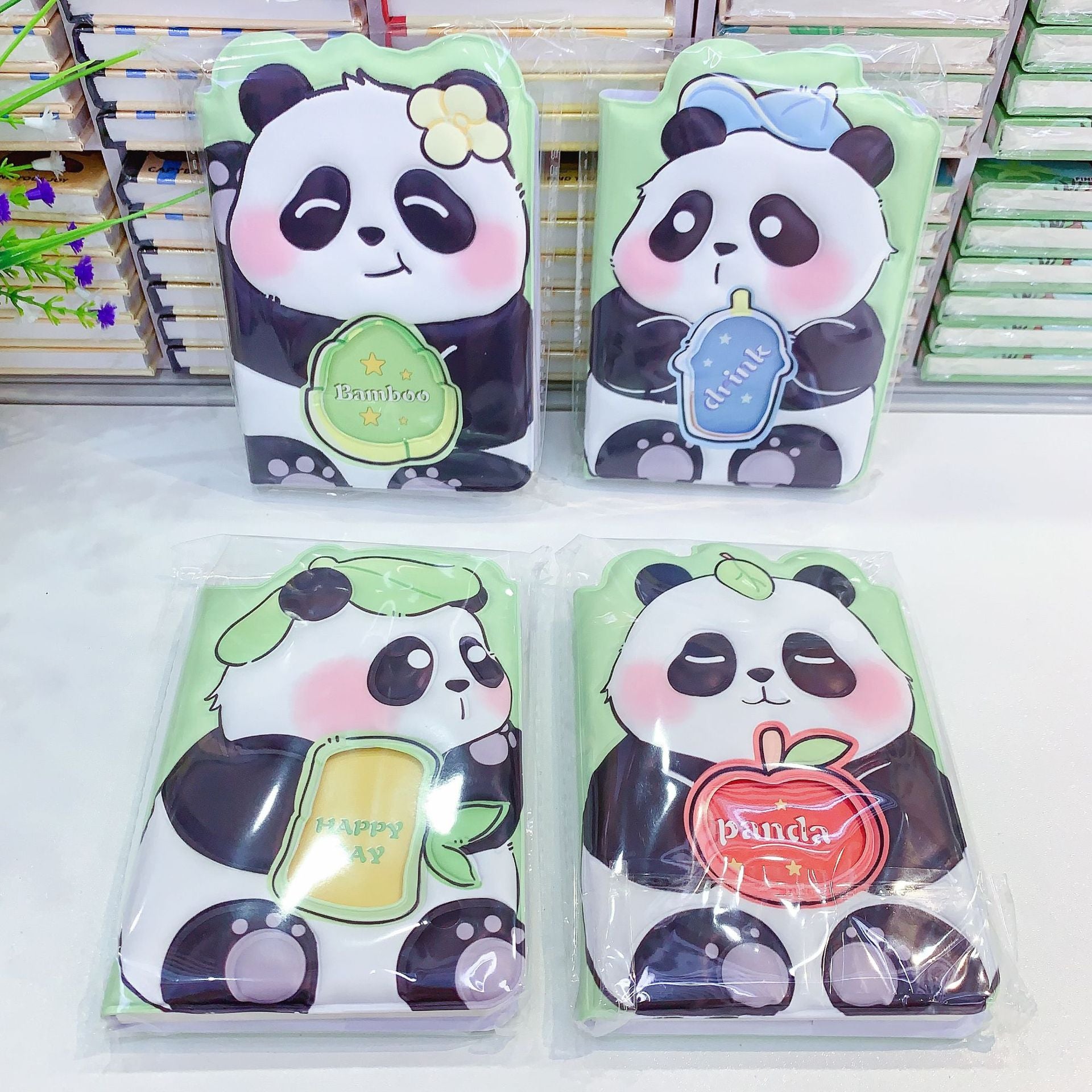 Kawaii Panda Notebook | 3D Soft Cover Stationery Gift