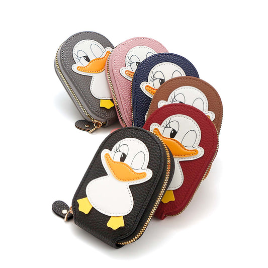 Kawaii Duck ID Card Holder / Coin Purse