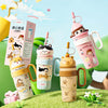 800ml Big Mac Ice Cup with Straw & Handle