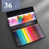 36-Color Oil-Based Colored Pencil Set - Vibrant & Smooth