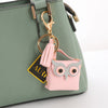 Stylish Owl Coin Pouch Keychain