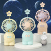 Astronaut 2-in-1 LED Light Glow Handheld Fan