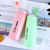 Double-Layer Portable Glass Cup – 450ml | Spill-Free & Stylish