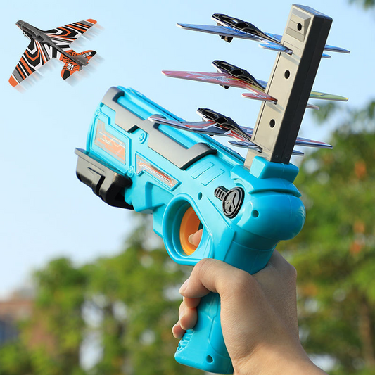 Air Batter Airplane Gun Launcher – Shoot & Fly Gliders