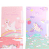 Magical Unicorn File Folder ✨ | Secure Push Lock & A4 Storage
