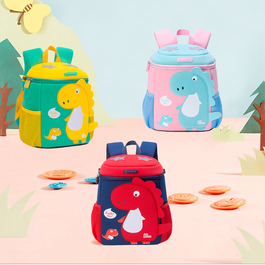 Cute Jolly Dino Kids School Bag
