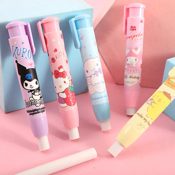 Kawaii Cartoon Retractable Eraser