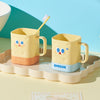 Cute yellow cheese wash cup with 410ml capacity