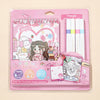 Fun & Creative 4-Color Watercolor Pen Painting Book