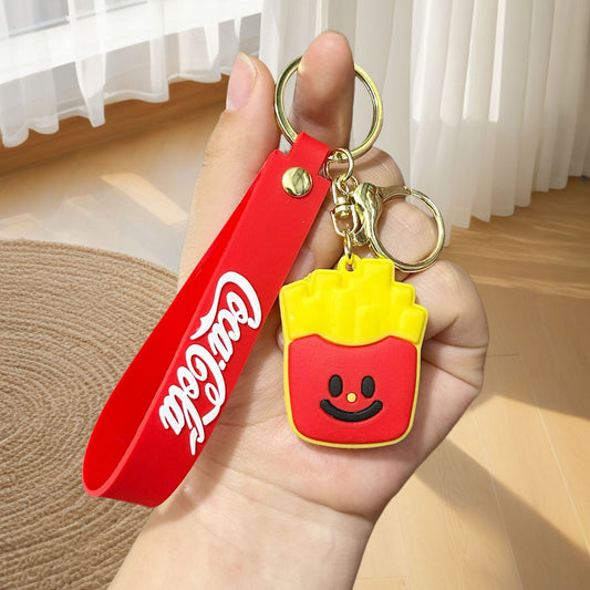 French Fries Delicious Keychain