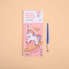 12-Page Watercolor Painting Book + Brush!