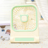 Breezy Bubbles Cute Rechargeable Desk Fan | 3-Speed Portable