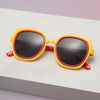 Stylish Retro Two-Tone Kids Sunglasses
