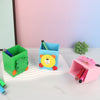Wooden Animal Pen Holder – Cute Desk Organizer