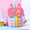 Unicorn Pop It, Play, and Pose Sling Bag