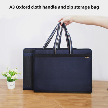 A3 Document File Folder Bag - Perfect for Office & School