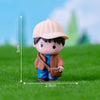 Cute Miniature Boy Figurines - Set of 2