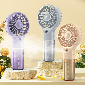 Spray Humidifier 2 in 1 Handheld Mist Fan