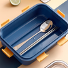 Tokyo Buffet Stainless Steel Lunch Box 4-Grid with Soup Bowl - 1000ml