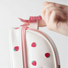 Double-Layer Strawberry Aesthetic Stationery Pouch